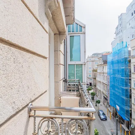 Luxury Centro De Balcony Apartamento Vigo